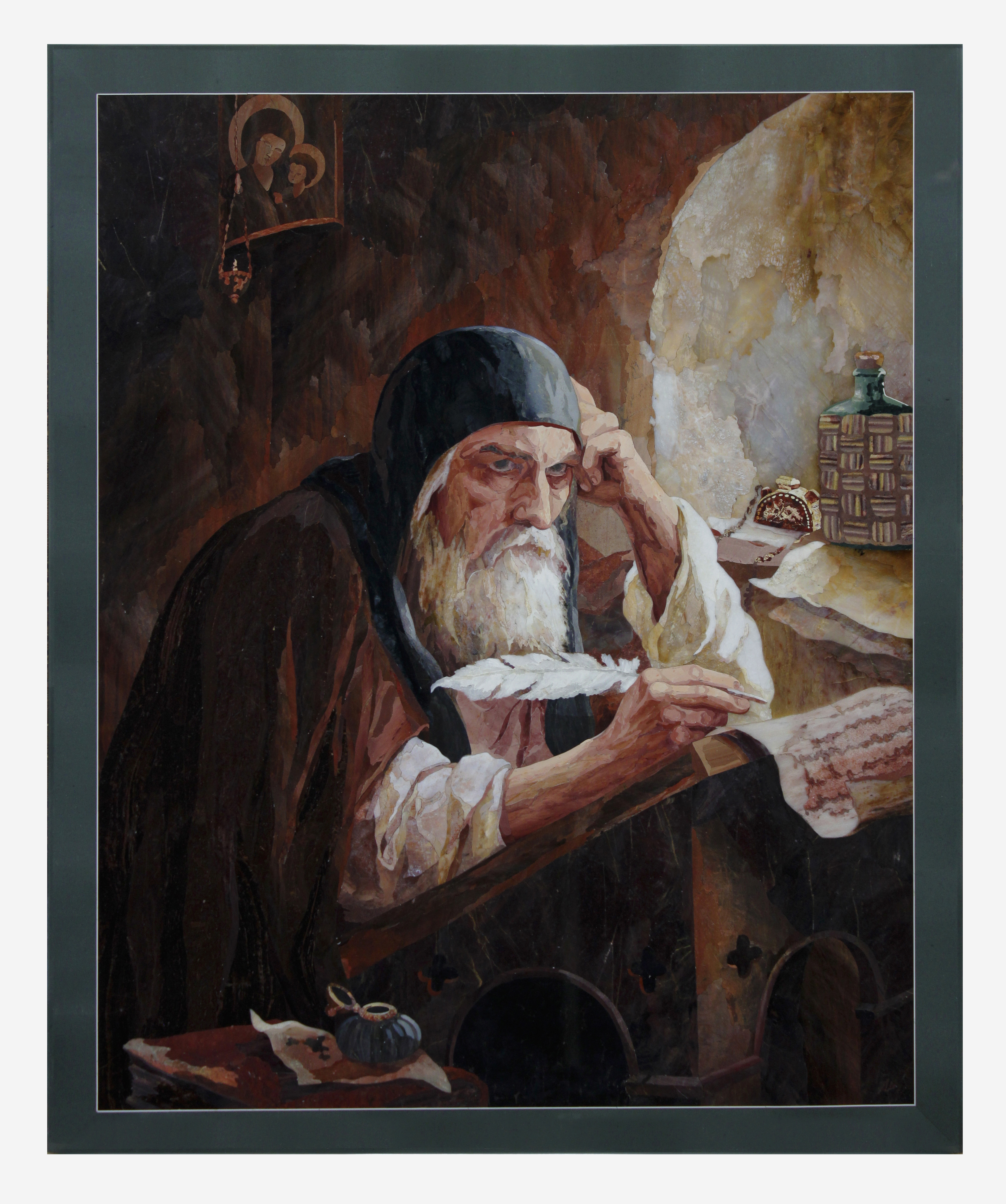 Флорентийская мозаика &laquo;Летописец&raquo;